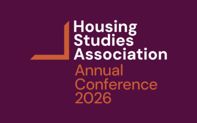 Presenting research on accessibility at the Housing Studies Association Conference